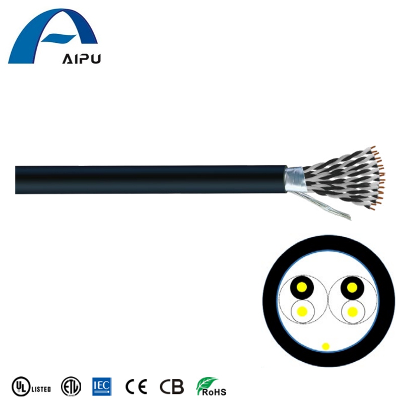 High Quality AIPU BS EN50288 Instrumentation Cable Multi Cores Twisted ...